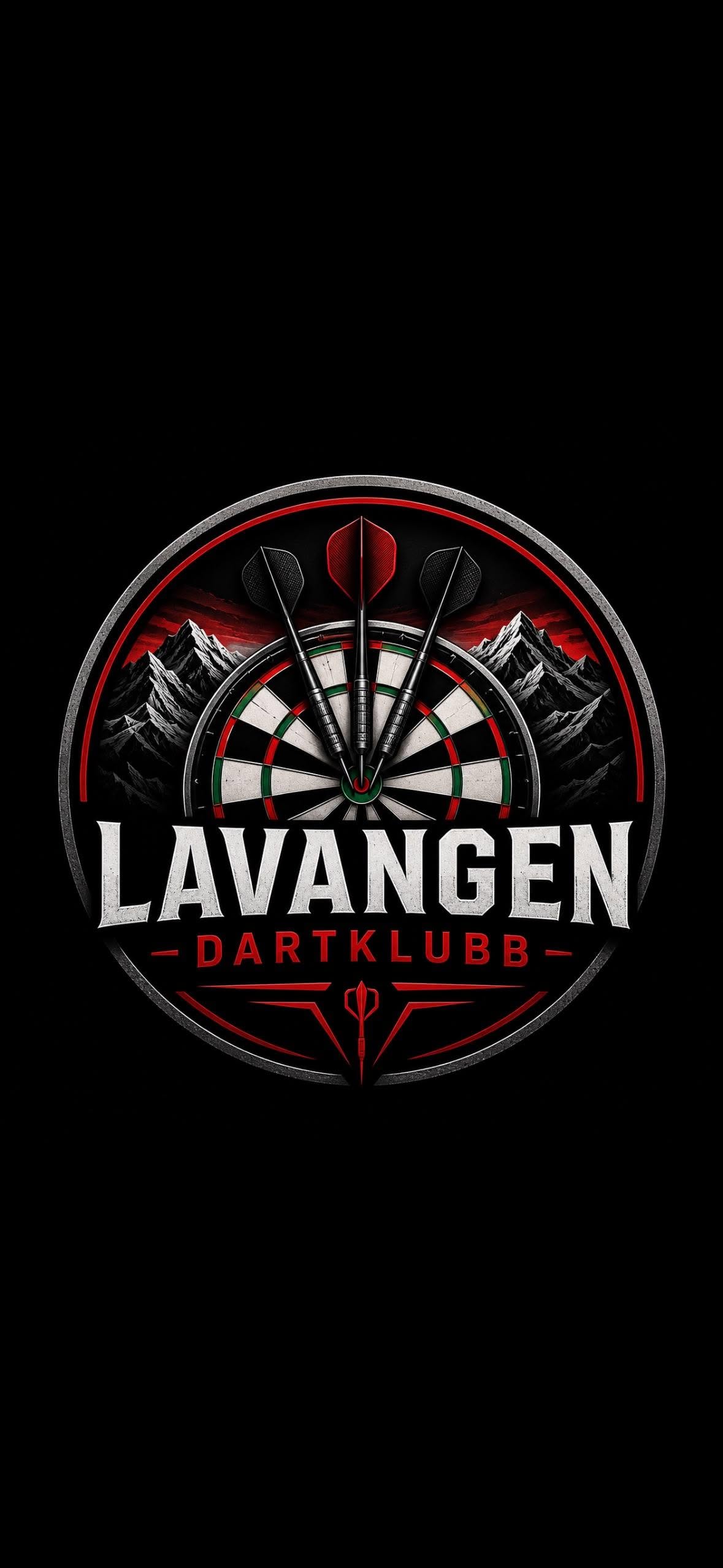 Lavangen dartklubb logo